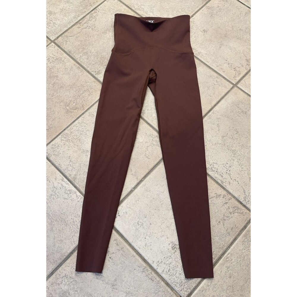 Spanx Brandy Wine Ankle Legging Xs TP stretchy hight rise EUC